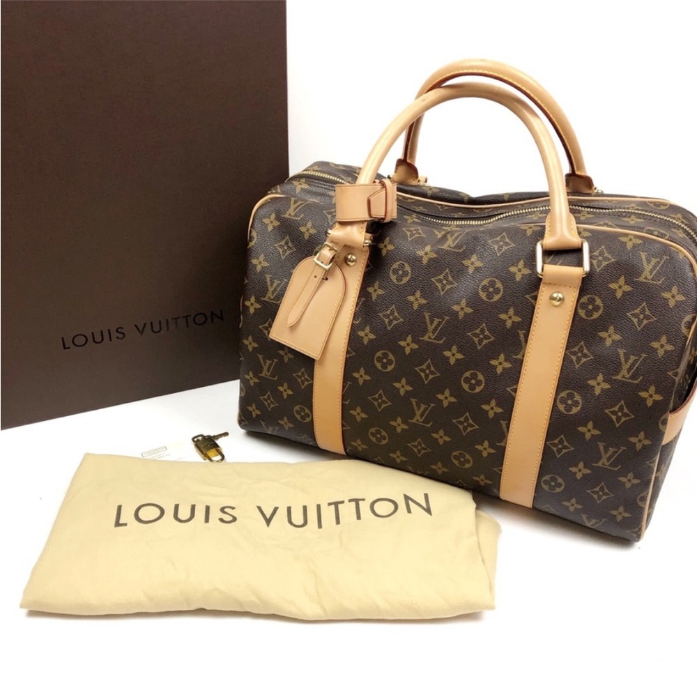 Louis Vuitton Monogram Carryall Bag Travel EUC